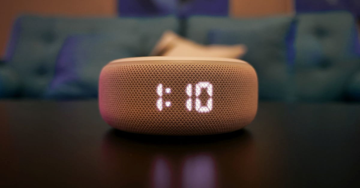 Amazon Echo Dot (3e génération) avec horloge : test : L'heure est venue