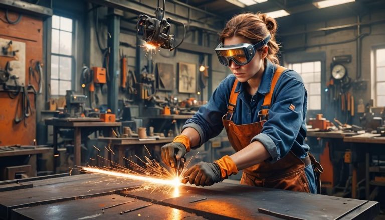Charpentière industrielle en charpentes métalliques : une passion pour la construction qui s'exprime à travers une lettre de motivation percutante !