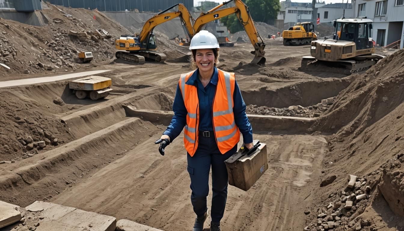 Découvrez comment une passion pour les engins de chantier peut vous mener vers un poste de Conductrice d'excavatrices grâce à une lettre de motivation percutante !