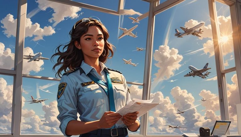 Contrôleuse aérienne : la passion du ciel alliée à une rigueur sans faille, découvrez mon modèle de lettre de motivation