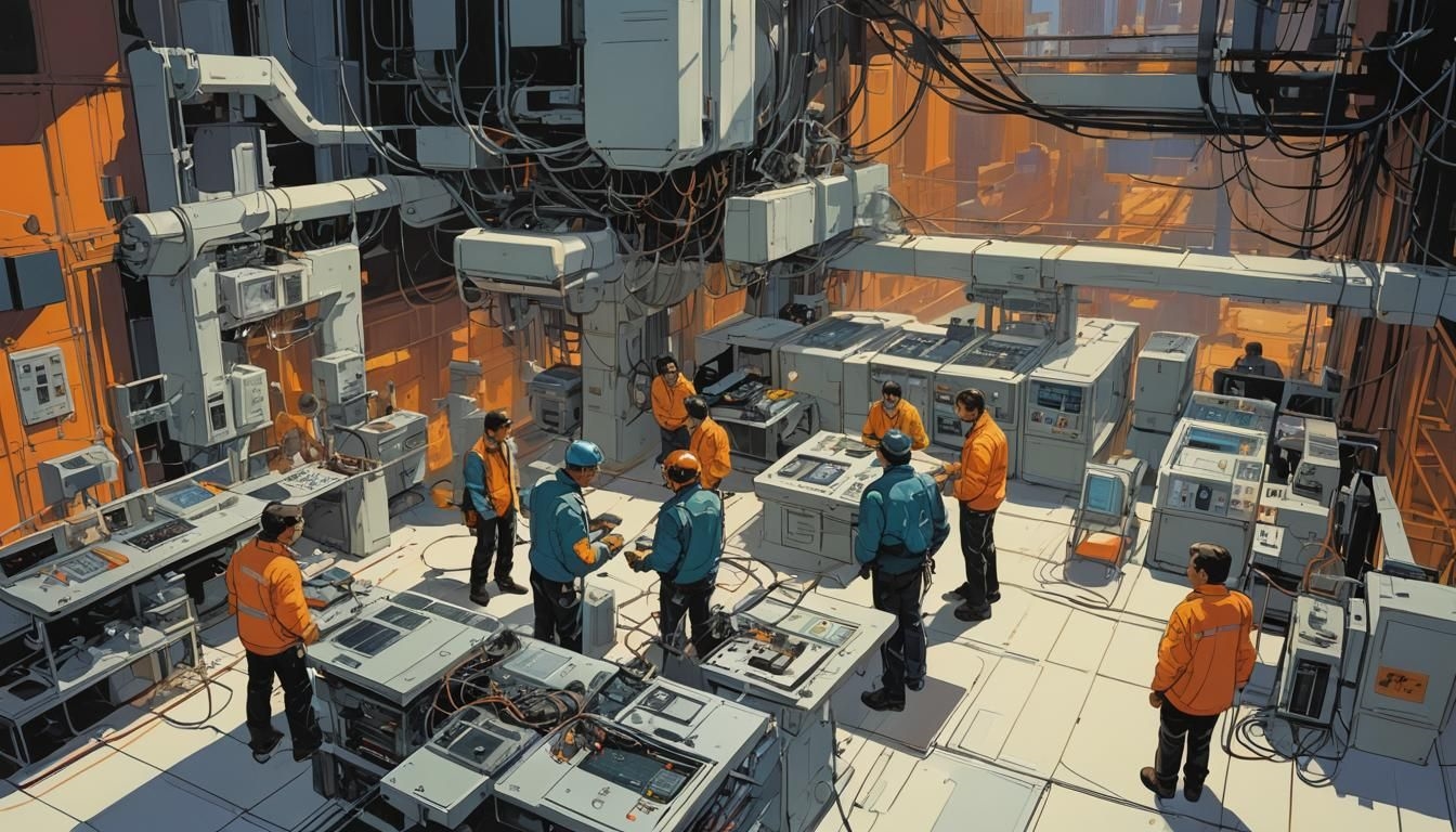 Devenez le leader d'une équipe d'électriciens de maintenance avec notre modèle de lettre de motivation percutant pour un poste de Chef d'équipe !