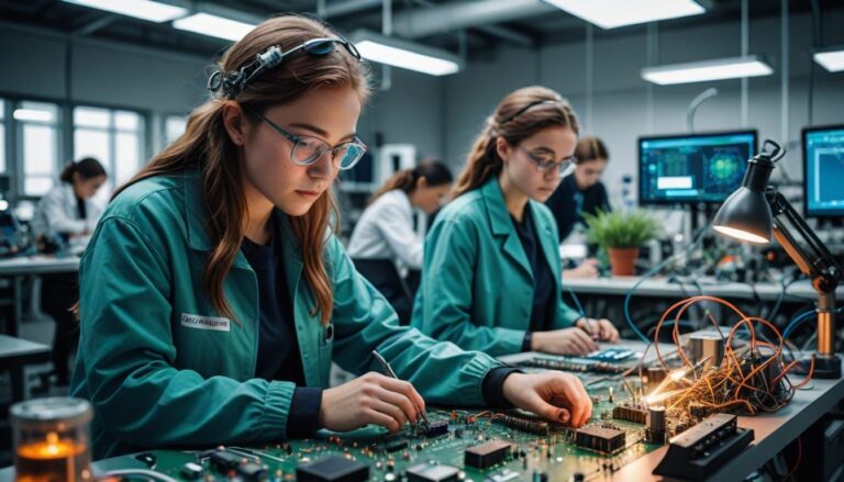 Devenez la prochaine Technicienne électronicienne d'installation et de mise en service grâce à une lettre de motivation percutante et convaincante !