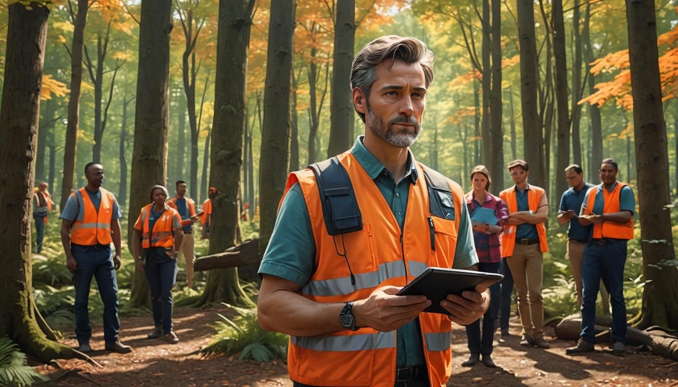 Devenez le leader d'une équipe dynamique en tant que Chef d'équipe de parc à bois - Lettre de motivation gagnante à personnaliser !