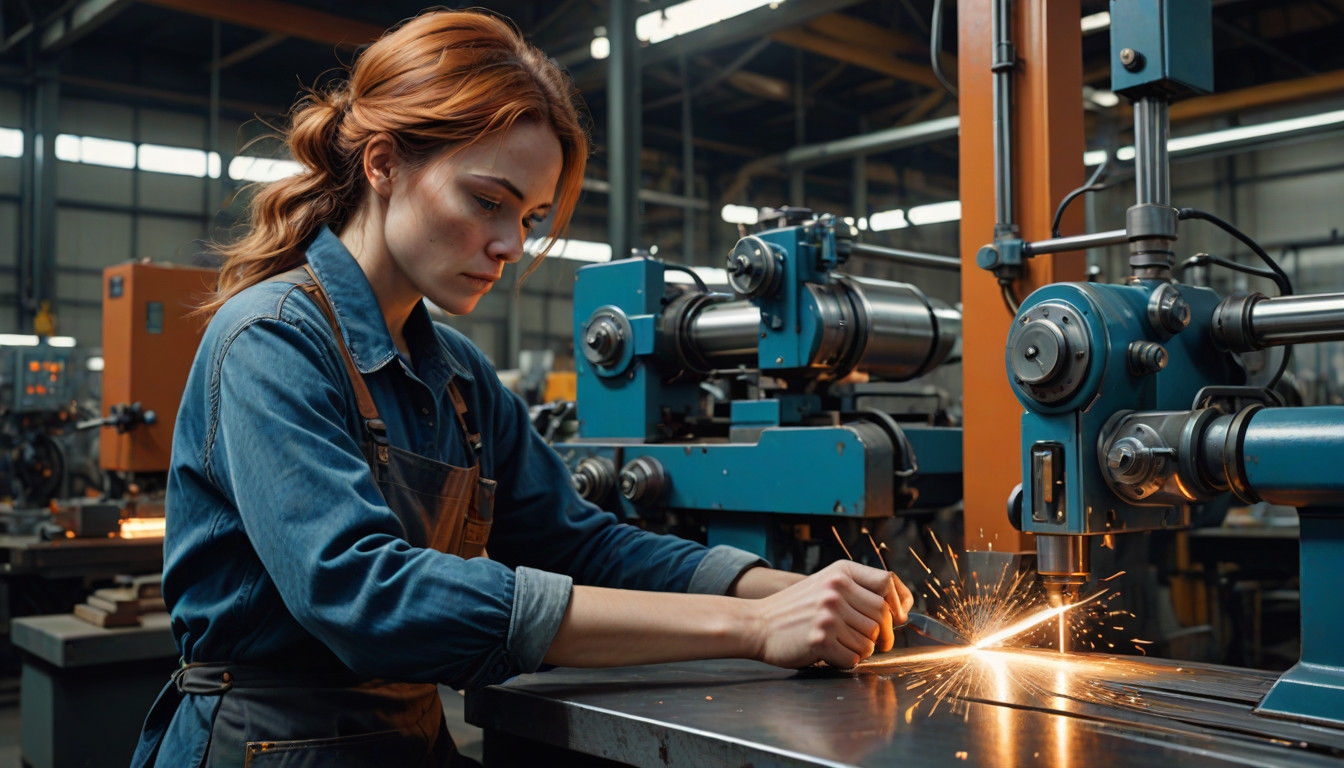 Conductrice de machines outils d'usinage des métaux : la passion au service de la précision et de la performance