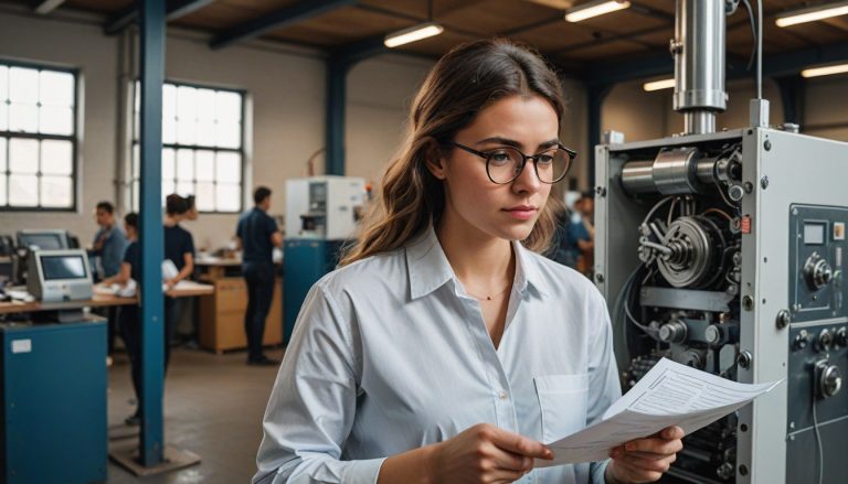 Boostez votre candidature en tant que Conductrice de machines feuilles grâce à notre modèle de lettre de motivation ciblé pour l'industrie graphique !