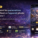 Quels sont les paramètres par défaut de l'appareil photo de l'iPhone ?
